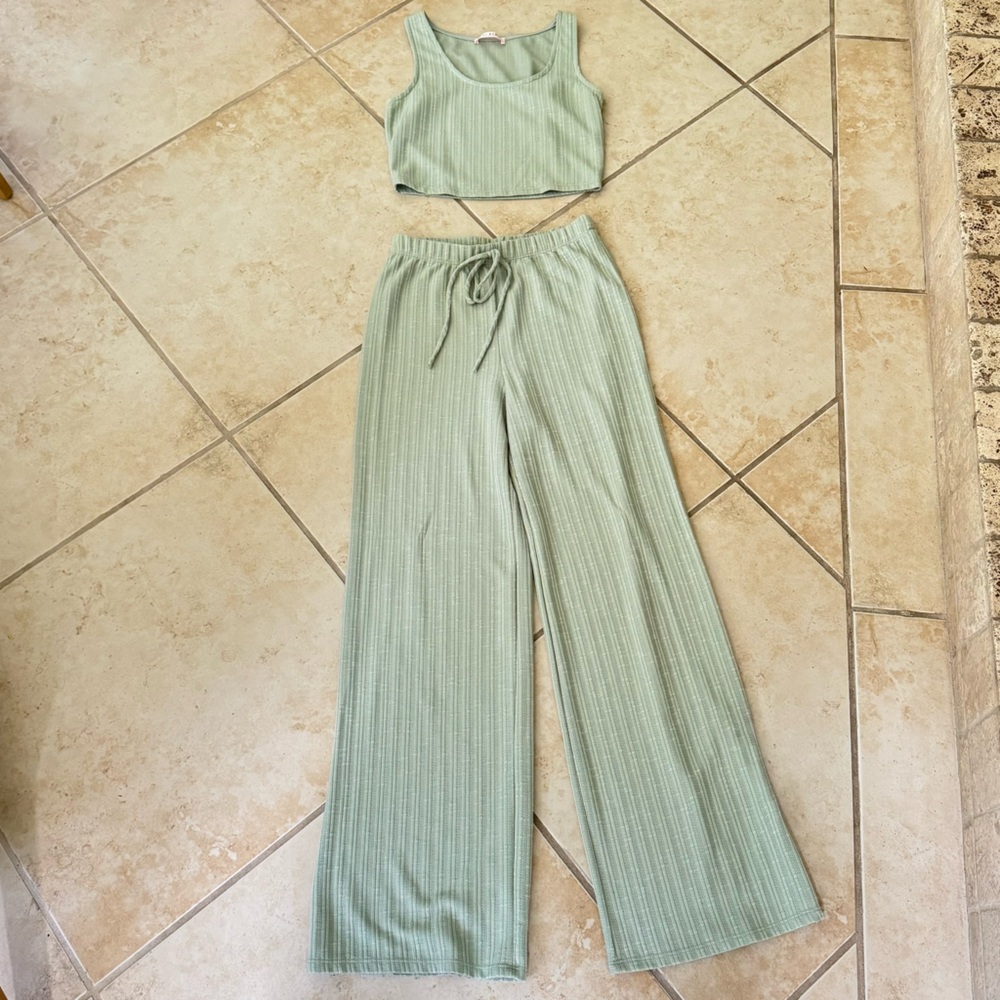 Blue Blush | Top and Pant Set